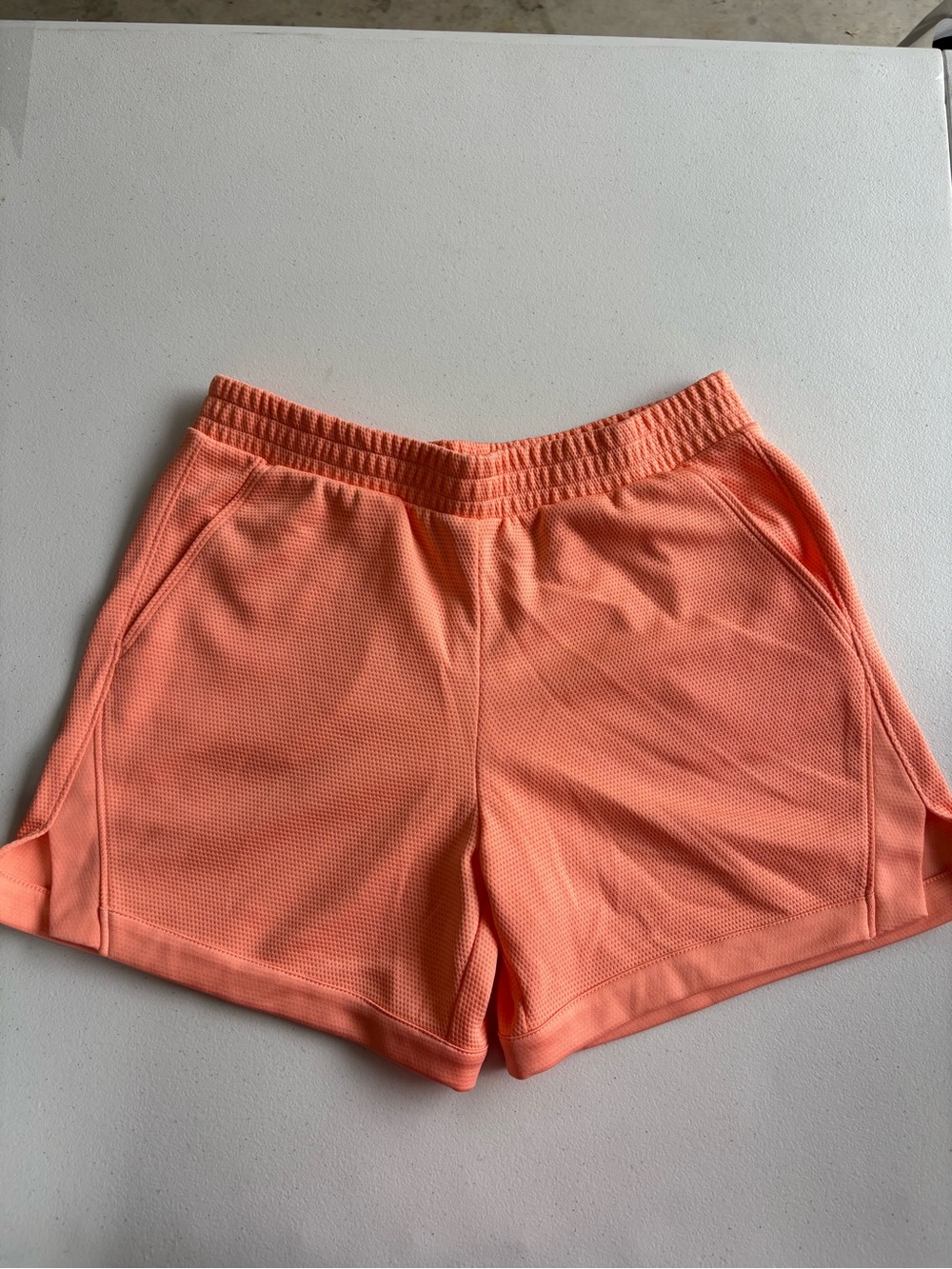 Athletic Works Peach/Coral Girls' Athletic Shorts